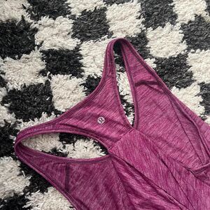 Lululemon Women's Purple and White Vest